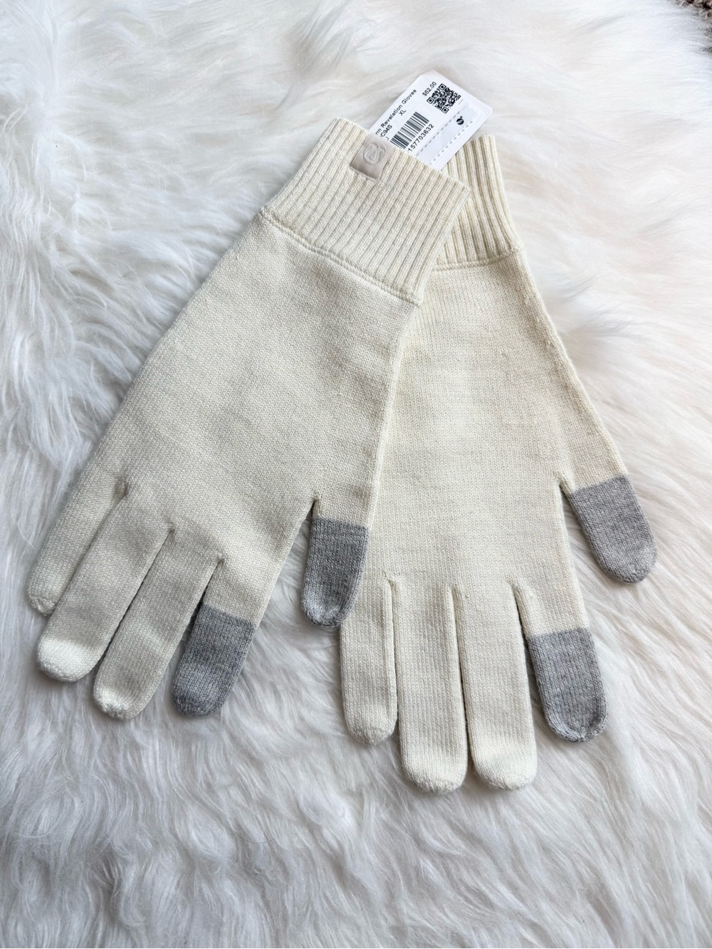 Lululemon Warm Revelation Gloves HRLI NWT XL